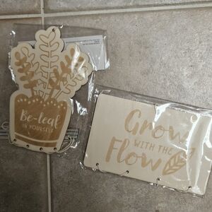 Decorative DIY Wooden Wind Chimes with Inspirational Quotes